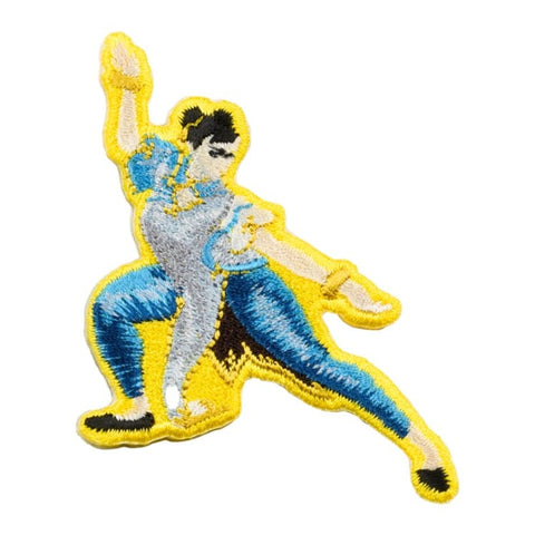 Chun-Li (Appeal Pose) Embroidery Sticker Collection - Street Fighter 6 - Authentic Japanese GRAPHT Sticker 