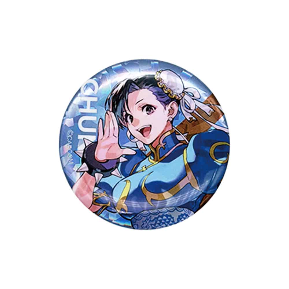 Chun Li Merch Chun-Li Hologram Can Badge CAPCOM STORE ALL CAPCOM - Street Fighter ...