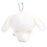 Cinnamoroll Amigurumi (Knitted) Mascot Plush Keychain - Sanrio Characters - Authentic Japanese Sanrio Mascot Plush Keychain 