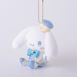 Cinnamoroll Gingham Parade Mascot Plush Keychain - Sanrio Characters - Authentic Japanese KThingS Mascot Plush Keychain 
