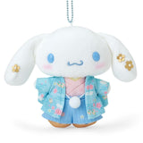 Cinnamoroll Mascot Plush Keychain (Kimono) - Sanrio Characters - Authentic Japanese Sanrio Mascot Plush Keychain 