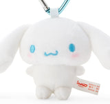 Cinnamoroll Mini Mascot Plush With Heart Key Ring - Sanrio Characters - Authentic Japanese Sanrio Mascot Plush Keychain 