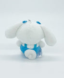 Cinnamoroll Oshi Color (Blue) Mascot Plush Keychain - Authentic Japanese Nakajima Corporation Mascot Plush Keychain 