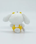 Cinnamoroll Oshi Color (Yellow) Mascot Plush Keychain - Authentic Japanese Nakajima Corporation Mascot Plush Keychain 
