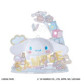 Cinnamoroll Plush & Acrylic Stand Display Set - My Hero Academia - Authentic Japanese SEGA Plush 
