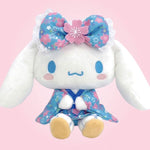 Cinnamoroll Plush (S) Cherry Blossom Kimono- Sanrio Characters - Authentic Japanese Nakajima Corporation Plush 