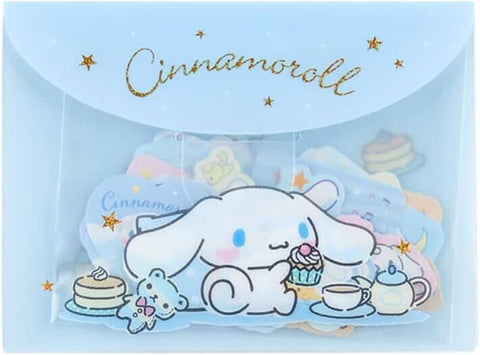 Cinnamoroll Stickers and Case Set - Sanrio Characters - Authentic Japanese Sanrio Sticker 