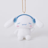 Cinnamoroll Trading Munyugurumi Mascot Plush Collection - Sanrio Characters (1Pcs/Random) - Authentic Japanese KThingS Mascot Plush Keychain 