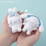 Cinnamoroll Trading Munyugurumi Mascot Plush Collection - Sanrio Characters (8Pcs/BOX) - Authentic Japanese KThingS Mascot Plush Keychain 