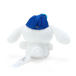 Cinnamoroll with Cap (I.CINNAMOROLL) Mini Mascot Plush Keychain - Sanrio Characters - Authentic Japanese Sanrio Mascot Plush Keychain 