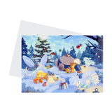 Clear File Folder Holiday 2024/Holiday 2023 - Pokémon Sleep - Authentic Japanese Pokémon Center File Folder 