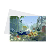 Clear File Folder Old Gold Power Plant/Lapis Lakeside - Pokémon Sleep - Authentic Japanese Pokémon Center File Folder 