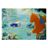 Clear File Folder Old Gold Power Plant/Lapis Lakeside - Pokémon Sleep - Authentic Japanese Pokémon Center File Folder 