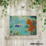 Clear File Folder Old Gold Power Plant/Lapis Lakeside - Pokémon Sleep - Authentic Japanese Pokémon Center File Folder 