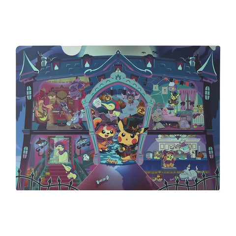 Clear File Halloween Ghost Chateau - Authentic Japanese Pokémon Center File Folder 