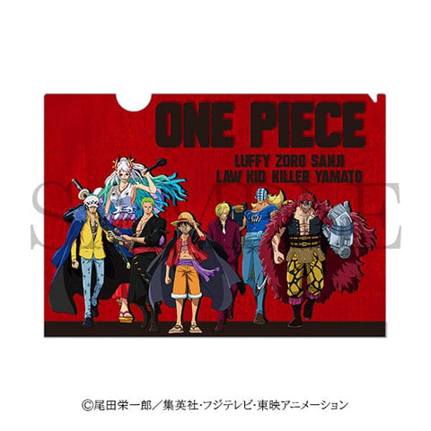 Clear File Mugiwara Store in Bandai Namco Cross Store - ONE PIECE - Authentic Japanese TOEI ANIMATION Office product 