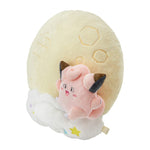 Clefairy Luminous Cushion Moon Viewing - Authentic Japanese Pokémon Center Plush 