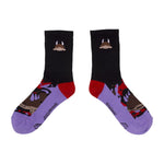 Clodsire Middle Socks (23-25cm) - Moudoku Kiken - Authentic Japanese Pokémon Center Socks 