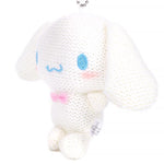 Cinnamoroll Amigurumi (Knitted) Mascot Plush Keychain - Sanrio Characters