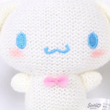 Cinnamoroll Amigurumi (Knitted) Mascot Plush Keychain - Sanrio Characters