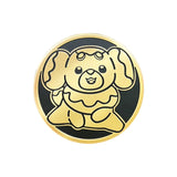 Collection Coin 3rd Edition - Pokémon Card Game - Authentic Japanese Pokémon Center TCG Accessory 