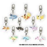 Connected Acrylic Key Charm Eevee Friends Pokémon Sleep - Authentic Japanese Pokémon Center Keychain 
