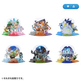 Connected Acrylic Stand Collection PokéMiku 18 Harmony Stage (1Pcs/Random) - Authentic Japanese Pokémon Center Acrylic Stand 