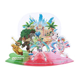 Connected Acrylic Stand Collection PokéMiku 18 Harmony Stage (1Pcs/Random) - Authentic Japanese Pokémon Center Acrylic Stand 