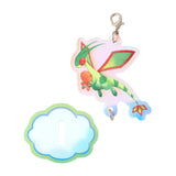Connecting Acrylic Swing Charm Keychain Soaring Dreams (1Pcs/Random) - Authentic Japanese Pokémon Center Keychain 
