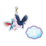 Connecting Acrylic Swing Charm Keychain Soaring Dreams (1Pcs/Random) - Authentic Japanese Pokémon Center Keychain 