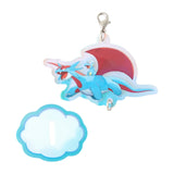 Connecting Acrylic Swing Charm Keychain Soaring Dreams (7Pcs/BOX) - Authentic Japanese Pokémon Center Keychain 