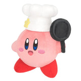 Cook Kirby Plush (S) KP75 Kirby ALL STAR COLLECTION - Authentic Japanese San-ei Boeki Plush 