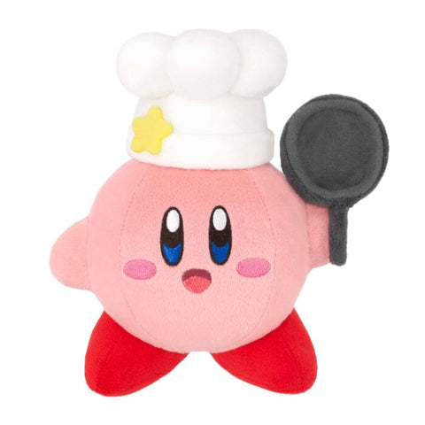 Cook Kirby Plush (S) KP75 Kirby ALL STAR COLLECTION - Authentic Japanese San-ei Boeki Plush 