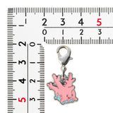 Corsola - National Pokédex Metal Charm Keychain #222 - Authentic Japanese Pokémon Center Keychain 