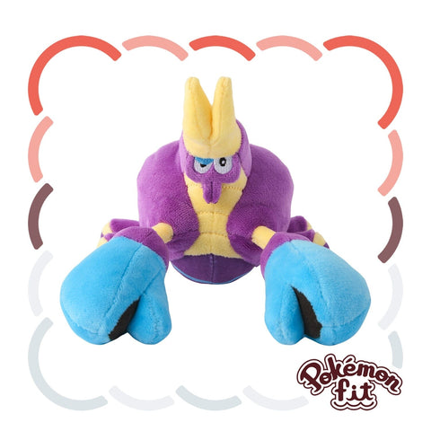 Crabrawler Plush Pokémon fit - Authentic Japanese Pokémon Center Plush 