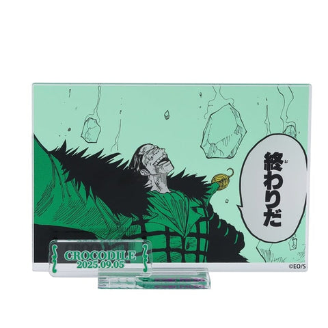 Crocodile Birthday Scenery Diorama Figure kirat - ONE PIECE - Authentic Japanese Shueisha/Viz Media Acrylic Stand 