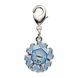 Cryogonal - National Pokédex Metal Charm Keychain #594 - Authentic Japanese Pokémon Center Keychain 