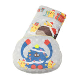 Cushion with Blanket "Getting Ready for Christmas!" - Authentic Japanese Pokémon Center Merch 