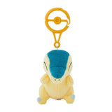 Cyndaquil Mascot Plush With Carabiner - Authentic Japanese Pokémon Center Mascot Plush Keychain 