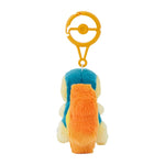 Cyndaquil Mascot Plush With Carabiner - Authentic Japanese Pokémon Center Mascot Plush Keychain 