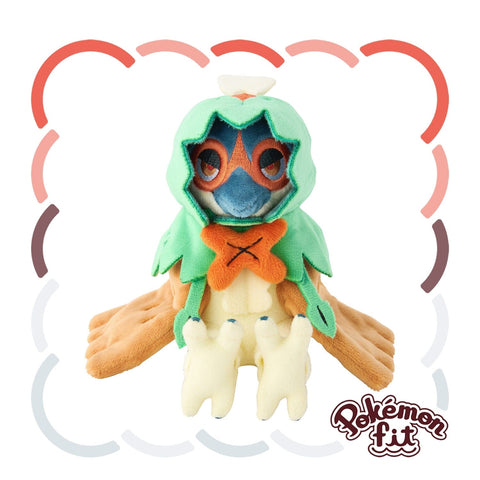 Decidueye Plush Pokémon fit - Authentic Japanese Pokémon Center Plush 