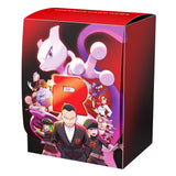 Deck Case Glory of the Rocket Gang - Pokémon Card Game - Authentic Japanese Pokémon Center TCG Case 