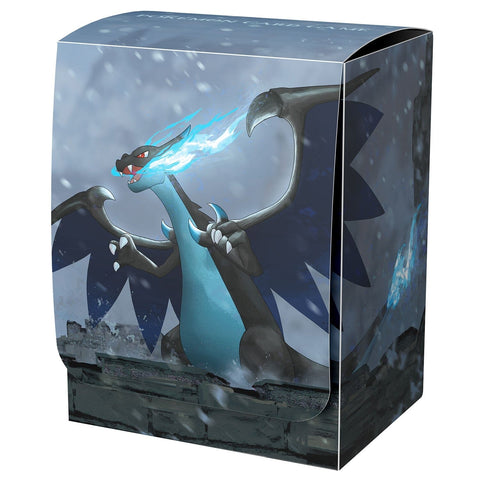 Deck Case Mega Charizard X Relic Castle - Pokémon Card Game - Authentic Japanese Pokémon Center TCG Case 