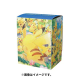 Deck Case Pikachu Large Gathering - Pokémon Card Game - Authentic Japanese Pokémon Center TCG Case 