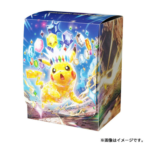 Deck Case Pikachu Type Stellar - Pokémon Card Game - Authentic Japanese Pokémon Center TCG Case 