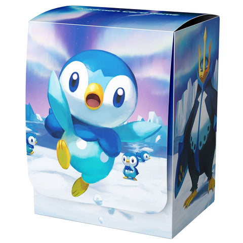 Deck Case Piplup & Prinplup & Empoleon - Pokémon Card Game - Authentic Japanese Pokémon Center TCG Case 