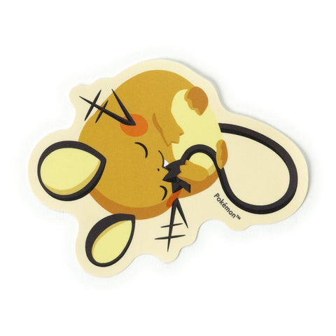 Dedenne Die-cut Sticker - Pokémon Sleep - Authentic Japanese Pokémon Center Sticker 