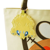 Dedenne & Joltik Tote Bag with Coin Case "Give Me Electricity!" - Authentic Japanese Pokémon Center Pouch Bag 