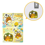Dedenne & Joltik Wall Sticker 4-Piece Set "Give Me Electricity!" - Authentic Japanese Pokémon Center Sticker 