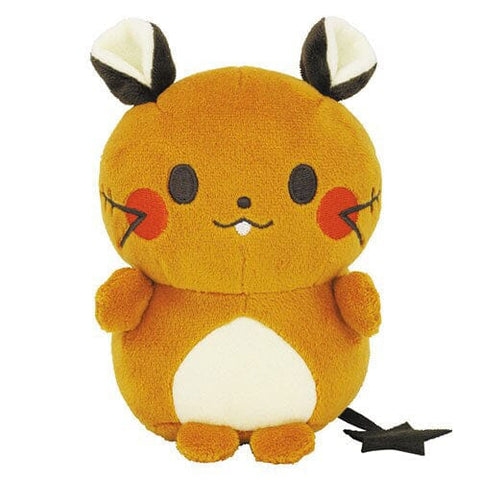 Dedenne Washable Plush monpoké - Authentic Japanese Sekiguchi Plush 